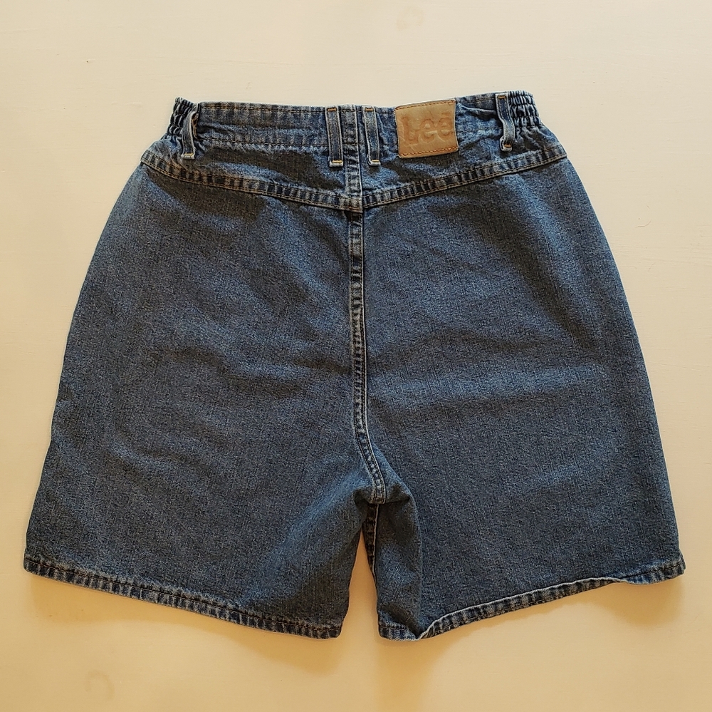 Vintage Lee Mom Jean Shorts High Rise High Waisted